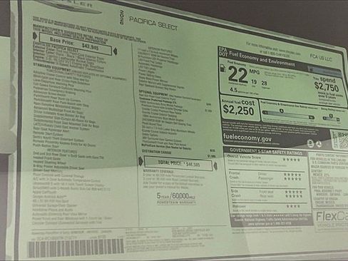 New 2026 Chrysler Pacifica Select image 14