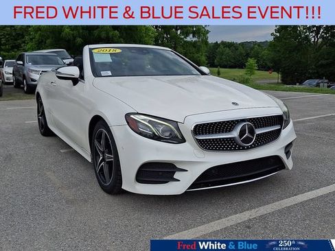 Used 2018 Mercedes-Benz E 400 4MATIC Cabriolet image 2