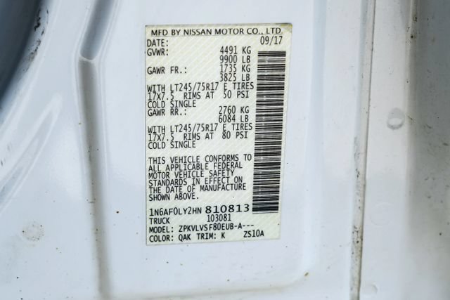 Used 2017 Nissan NV 3500 SL w/ Technology Package RWD image 49