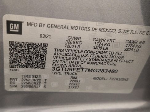 Used 2021 GMC Sierra 1500 Denali w/ Denali Ultimate Package AWD/4WD image 30