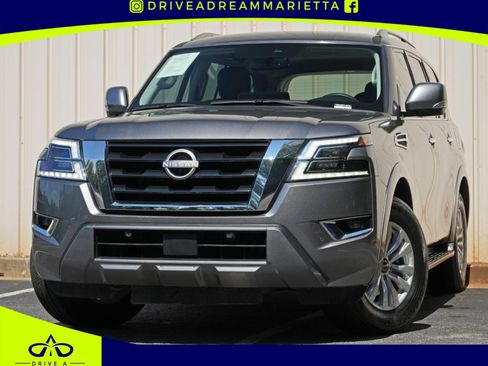 Used 2023 Nissan Armada SV w/ Cargo Package RWD image 1