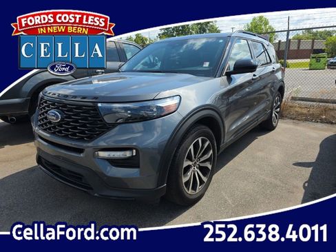Certified 2022 Ford Explorer ST-Line w/ Class IV Trailer Tow Package RWD image 1