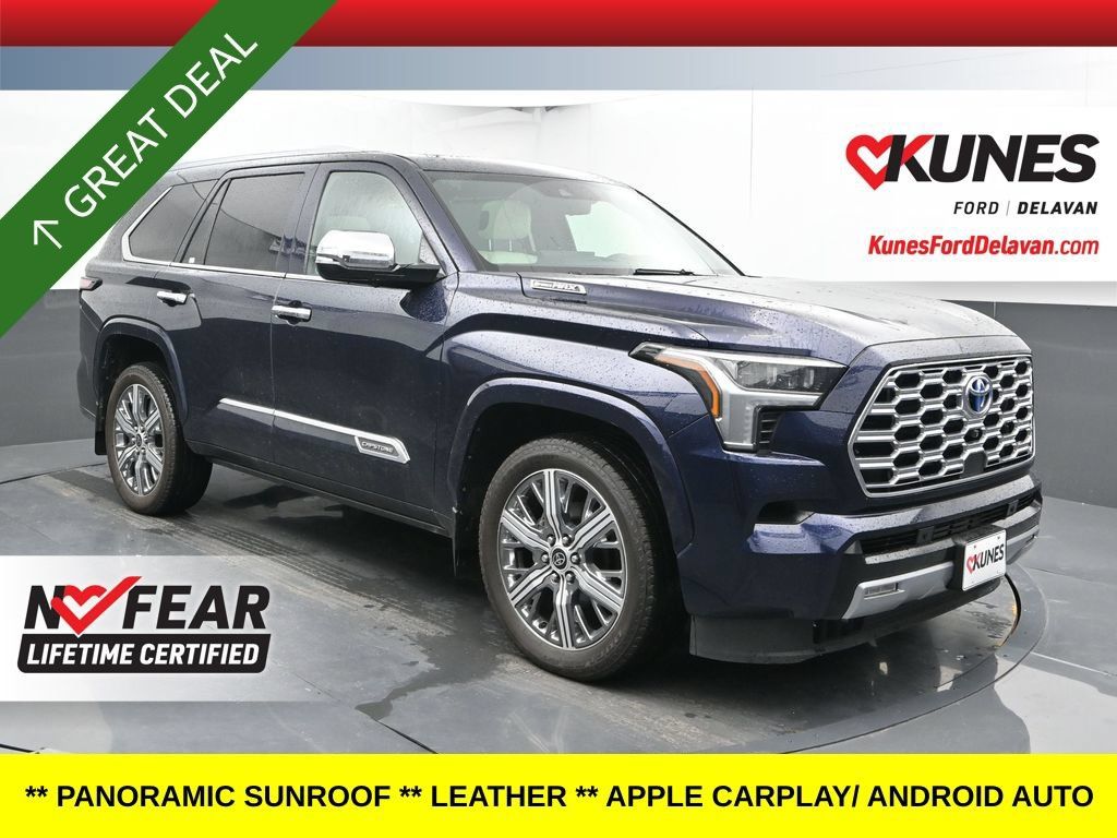Used 2024 Toyota Sequoia Capstone AWD/4WD image 1