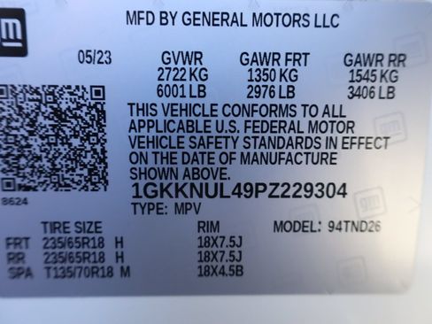 Used 2023 GMC Acadia SLT AWD/4WD image 48