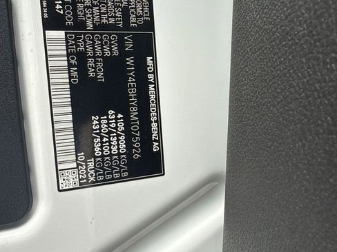 Used 2021 Mercedes-Benz Sprinter 2500 w/ Driver Convenience Package image 33
