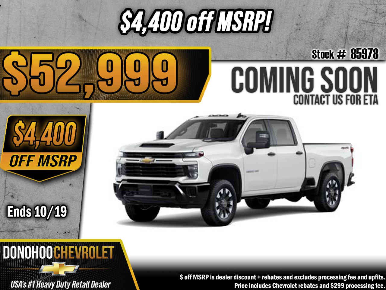 New 2026 Chevrolet Silverado 2500 Custom AWD/4WD image 1