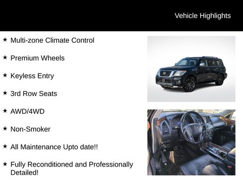 Used 2019 Nissan Armada Platinum image 11