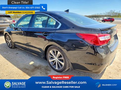Used 2017 Subaru Legacy 2.5i Limited AWD/4WD image 3