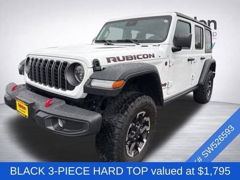 Used 2025 Jeep Wrangler Unlimited Rubicon AWD/4WD image 3