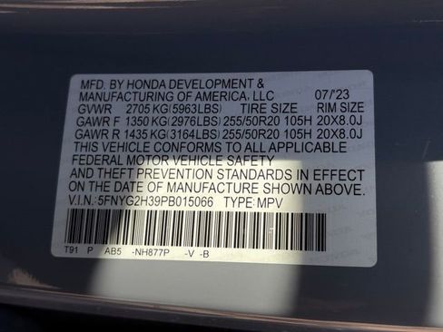 Used 2023 Honda Pilot Sport image 35