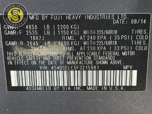 Used 2015 Subaru Outback 3.6R Limited AWD/4WD image 29