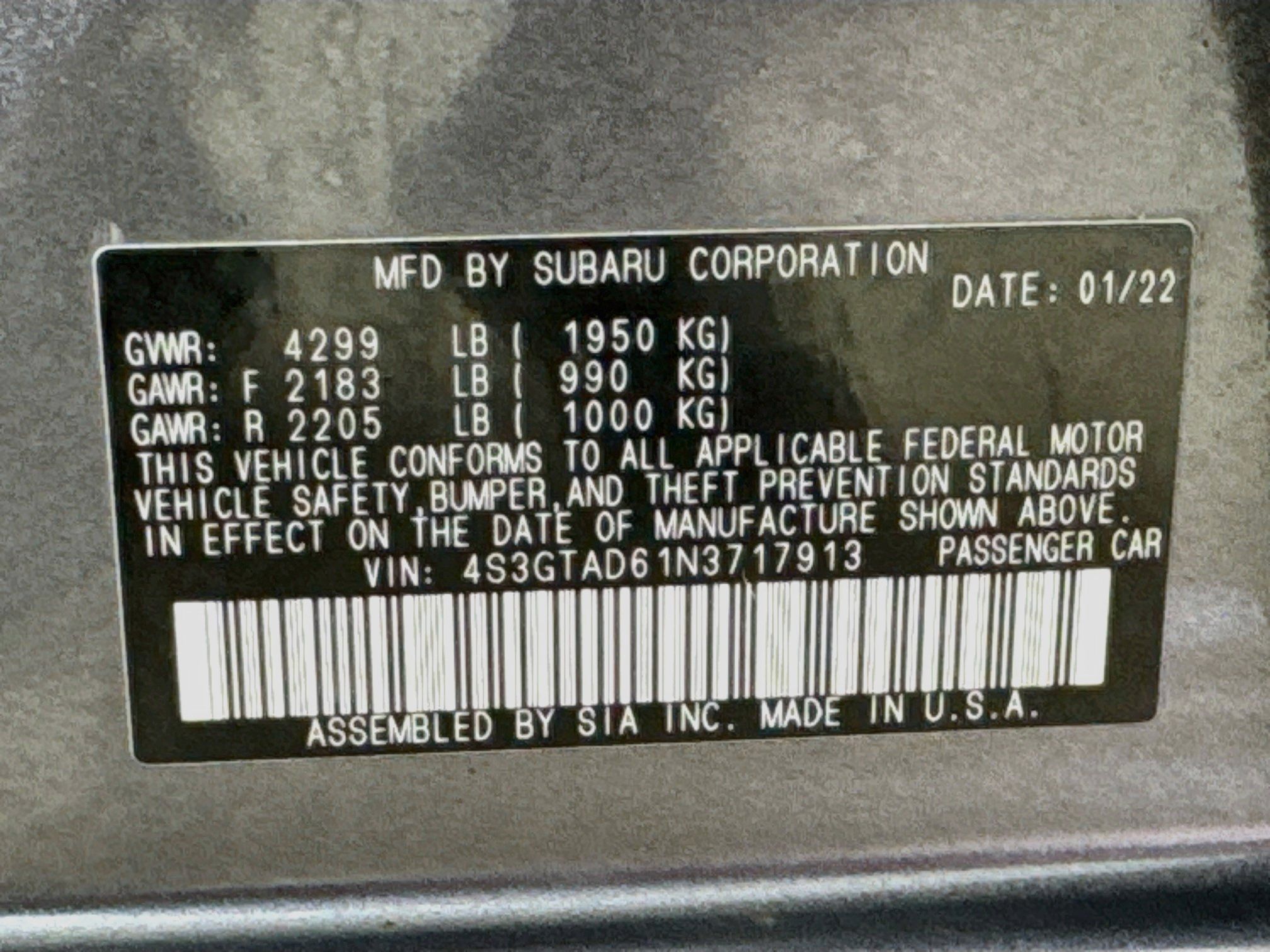 Certified 2022 Subaru Impreza 2.0i Premium AWD/4WD image 29