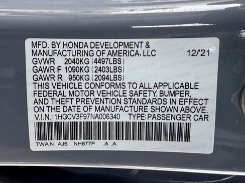 Used 2022 Honda Accord Touring image 31