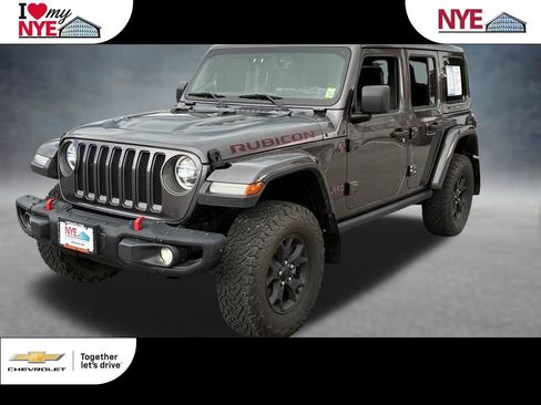 Used 2018 Jeep Wrangler Unlimited Rubicon w/ Uconnect 4C Nav & Sound Group AWD/4WD image 1