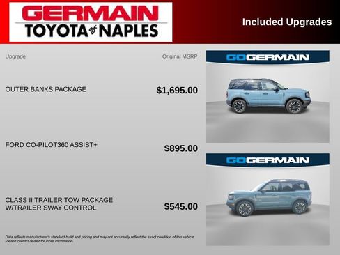 Used 2021 Ford Bronco Sport Outer Banks w/ Outer Banks Package AWD/4WD image 5