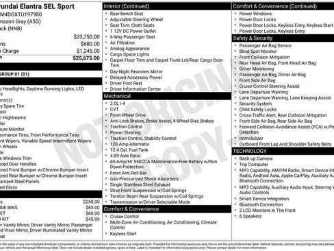 New 2026 Hyundai Elantra Sport FWD image 5