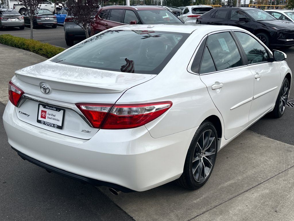 Certified 2017 Toyota Camry XSE w/ Moonroof Package FWD image 5