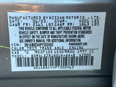 Used 2023 Nissan Sentra SV image 35
