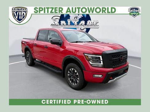 Used 2024 Nissan Titan PRO-4X w/ Off Road Protection Package AWD/4WD image 1