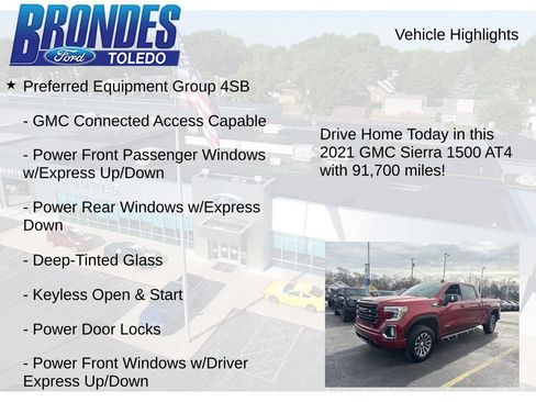 Used 2021 GMC Sierra 1500 AT4 AWD/4WD image 5