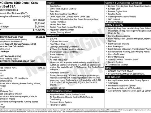 Certified 2024 GMC Sierra 1500 Denali w/ Denali Reserve Package AWD/4WD image 17