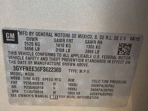 Used 2015 Cadillac SRX Luxury w/ Driver Awareness Package image 33