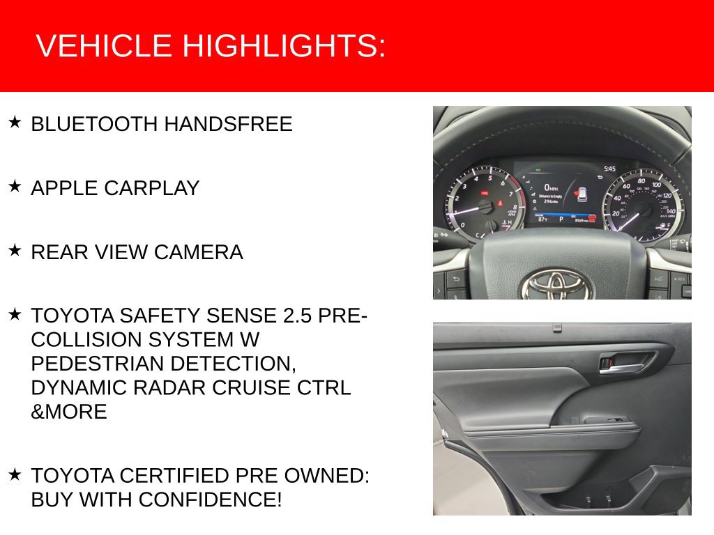 Certified 2026 Toyota Highlander XLE AWD/4WD image 9