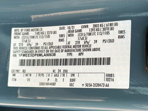 Used 2021 Ford Bronco Badlands image 40