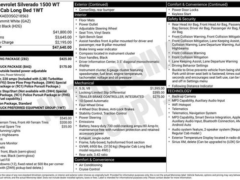 Used 2025 Chevrolet Silverado 1500 W/T w/ Trailering Package AWD/4WD image 5