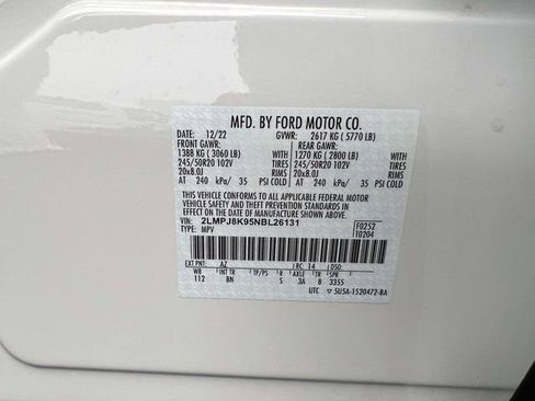 Certified 2022 Lincoln Nautilus Reserve image 19