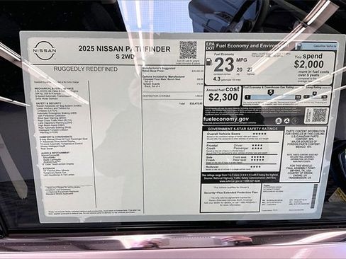 New 2025 Nissan Pathfinder S image 38