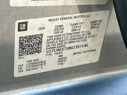 Used 2021 GMC Sierra 1500 AT4 w/ AT4 Premium Package image 27