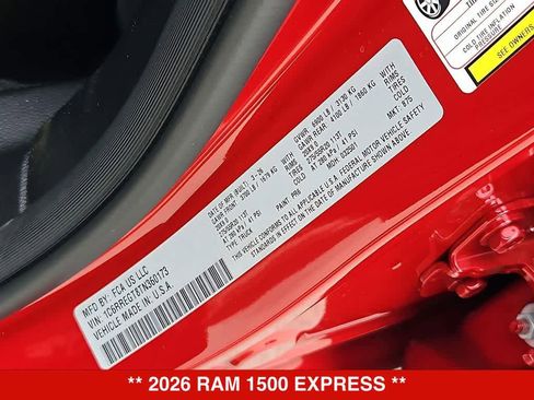 New 2026 RAM 1500 Express RWD image 36