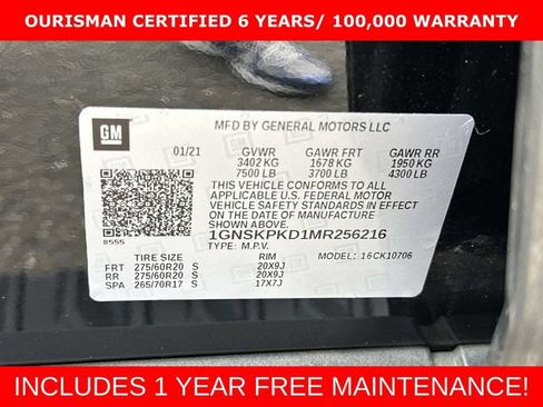 Used 2021 Chevrolet Tahoe Z71 AWD/4WD image 31