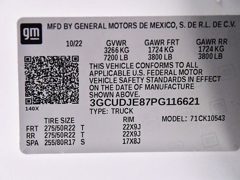 Used 2023 Chevrolet Silverado 1500 High Country w/ High Country Premium Package image 18