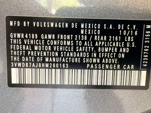 Used 2017 Volkswagen Jetta SE image 19