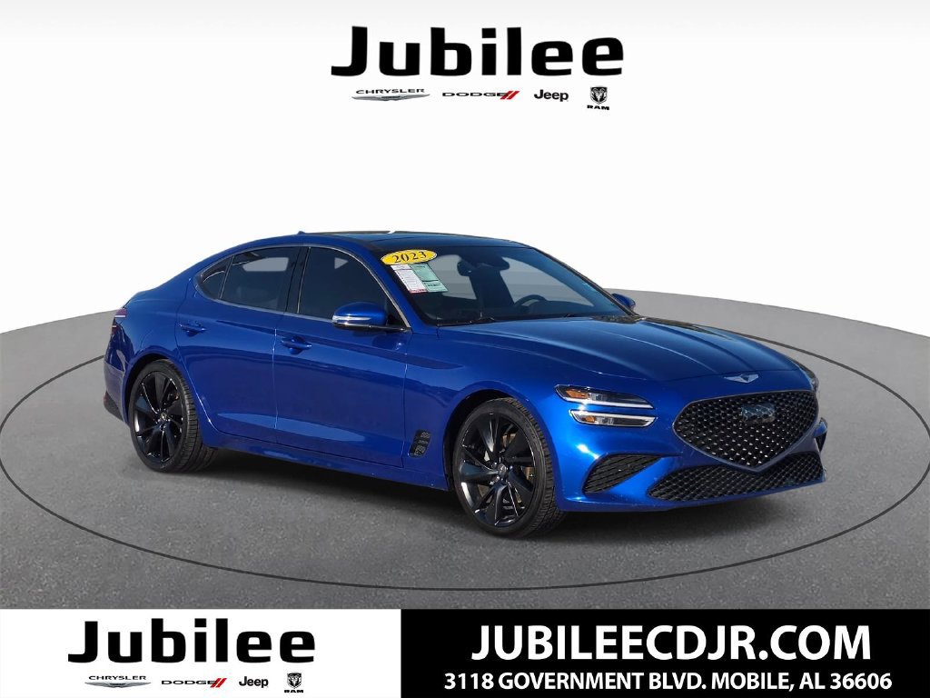 Used 2023 Genesis G70 2.0T w/ Sport Prestige Package RWD image 1