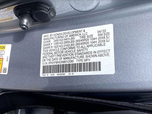 Used 2022 Honda Passport EX-L image 33