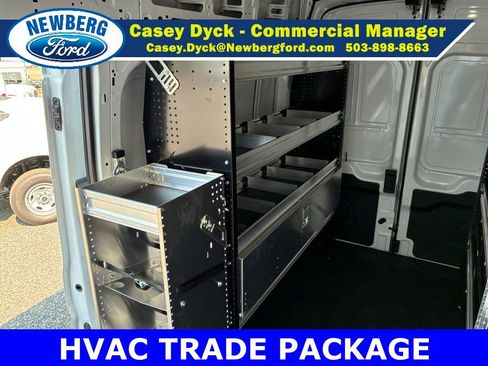 New 2025 Ford Transit 350 148 High Roof AWD w/ HVAC Trade Package image 13