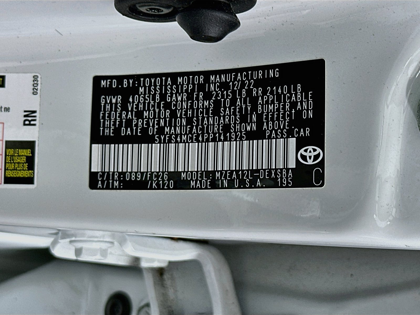 Certified 2023 Toyota Corolla SE FWD image 30