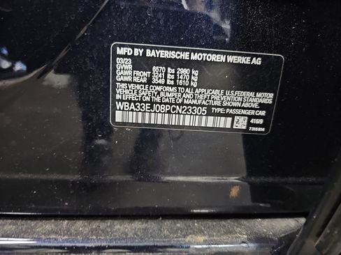 Certified 2023 BMW 760i xDrive 760i xDrive w/ Luxury Rear Seating Package image 38