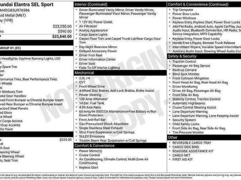 New 2025 Hyundai Elantra Sport image 22