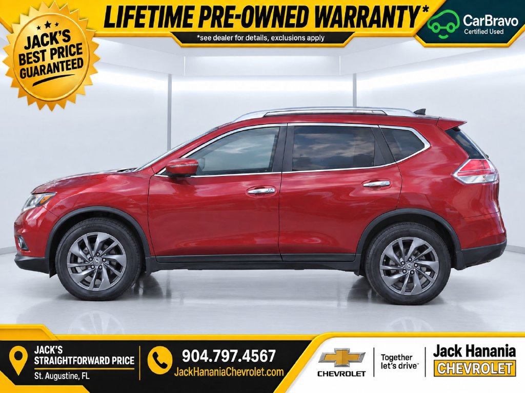 Used 2016 Nissan Rogue SL w/ SL Premium Package AWD/4WD image 4