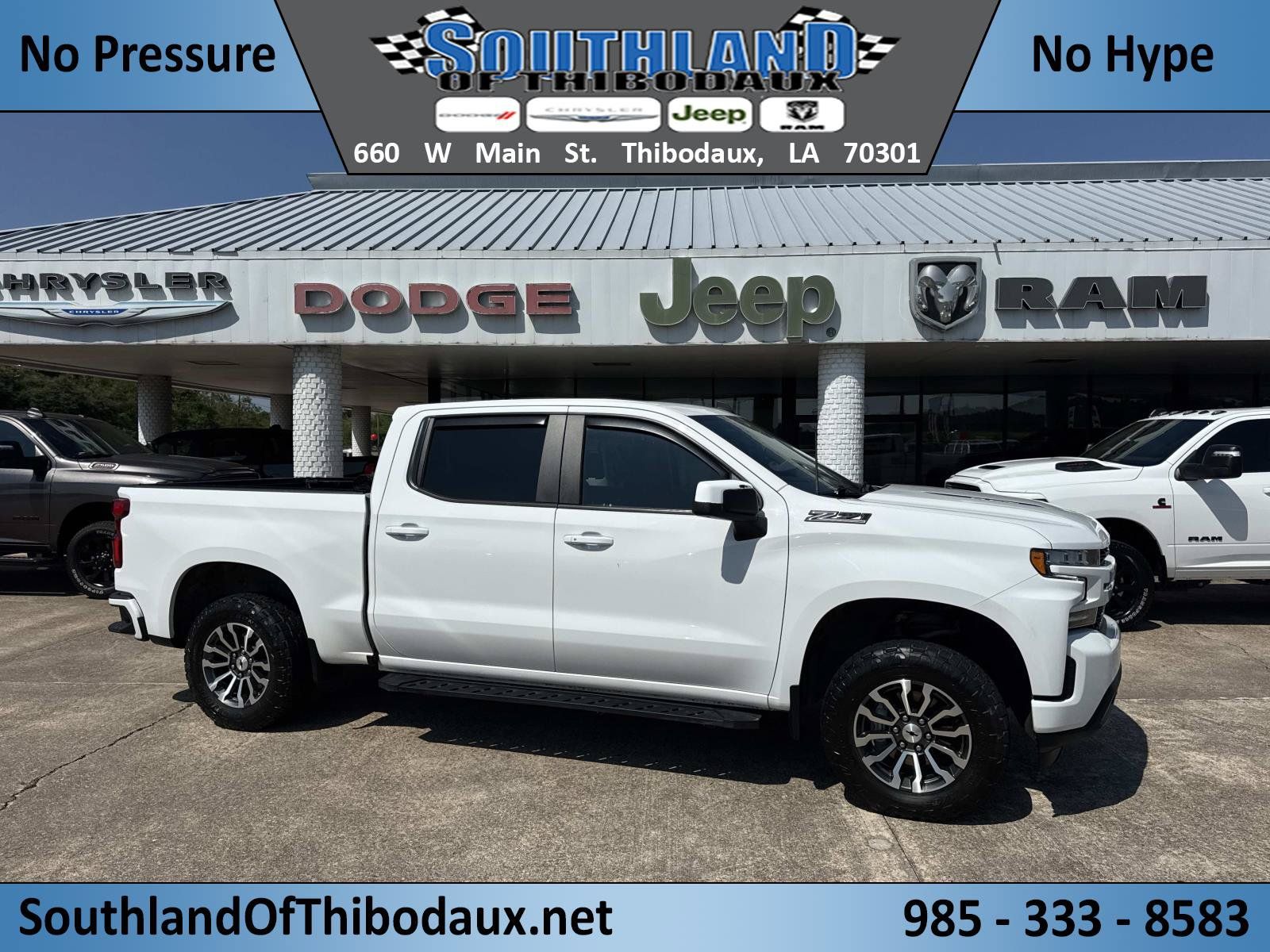 Used 2021 Chevrolet Silverado 1500 RST w/ Z71 Off-Road Package AWD/4WD image 1