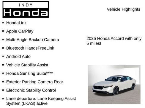 New 2025 Honda Accord Sport image 7