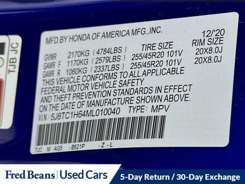 Used 2021 Acura RDX A-Spec FWD image 40