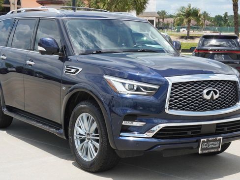 Used 2019 INFINITI QX80 Luxe w/ Proassist Package RWD image 3
