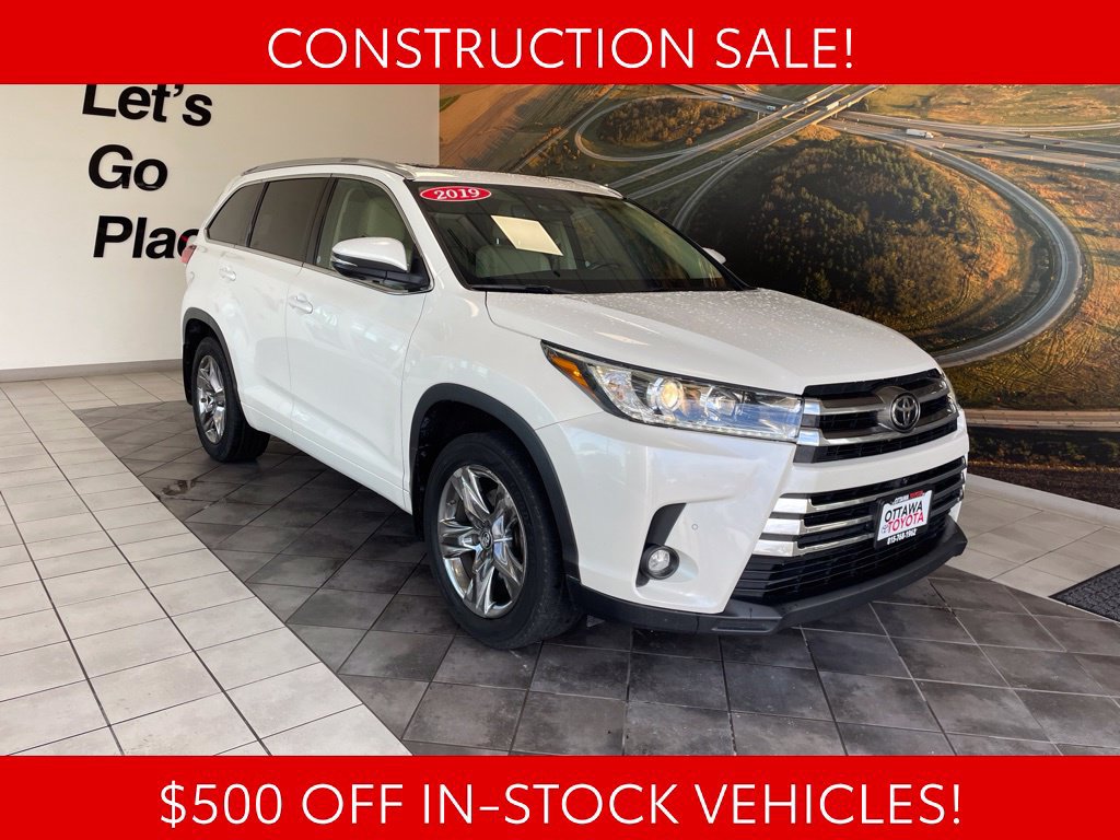 Used 2019 Toyota Highlander Limited Platinum AWD/4WD image 1