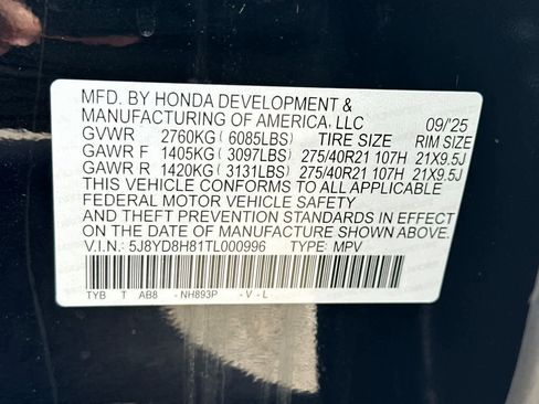 New 2026 Acura MDX Type S image 23