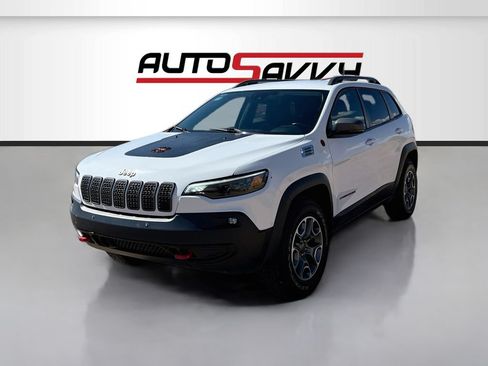 Used 2021 Jeep Cherokee Trailhawk AWD/4WD image 3